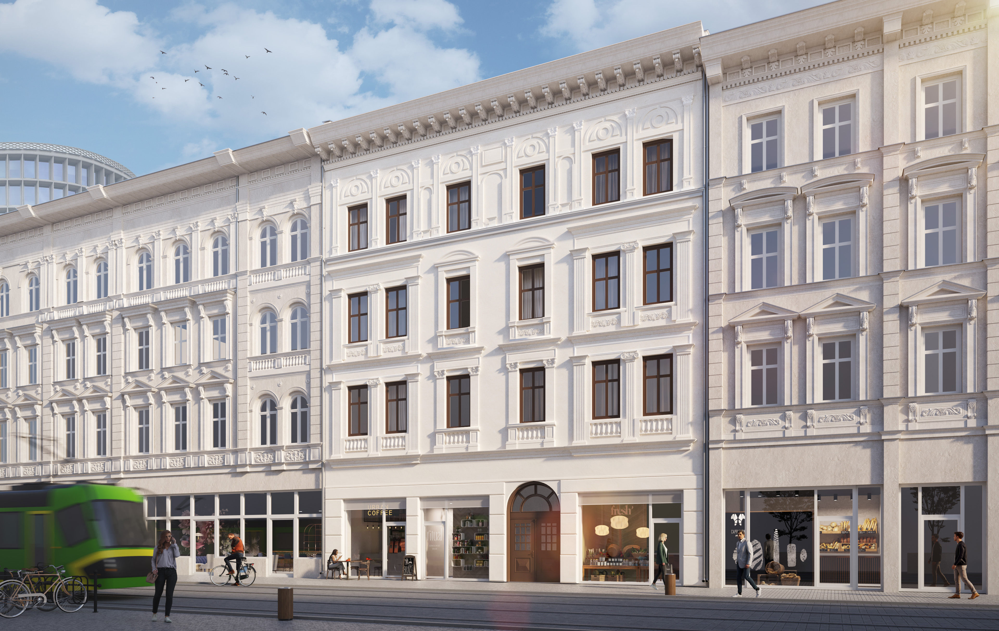 Apartment Gold — front view