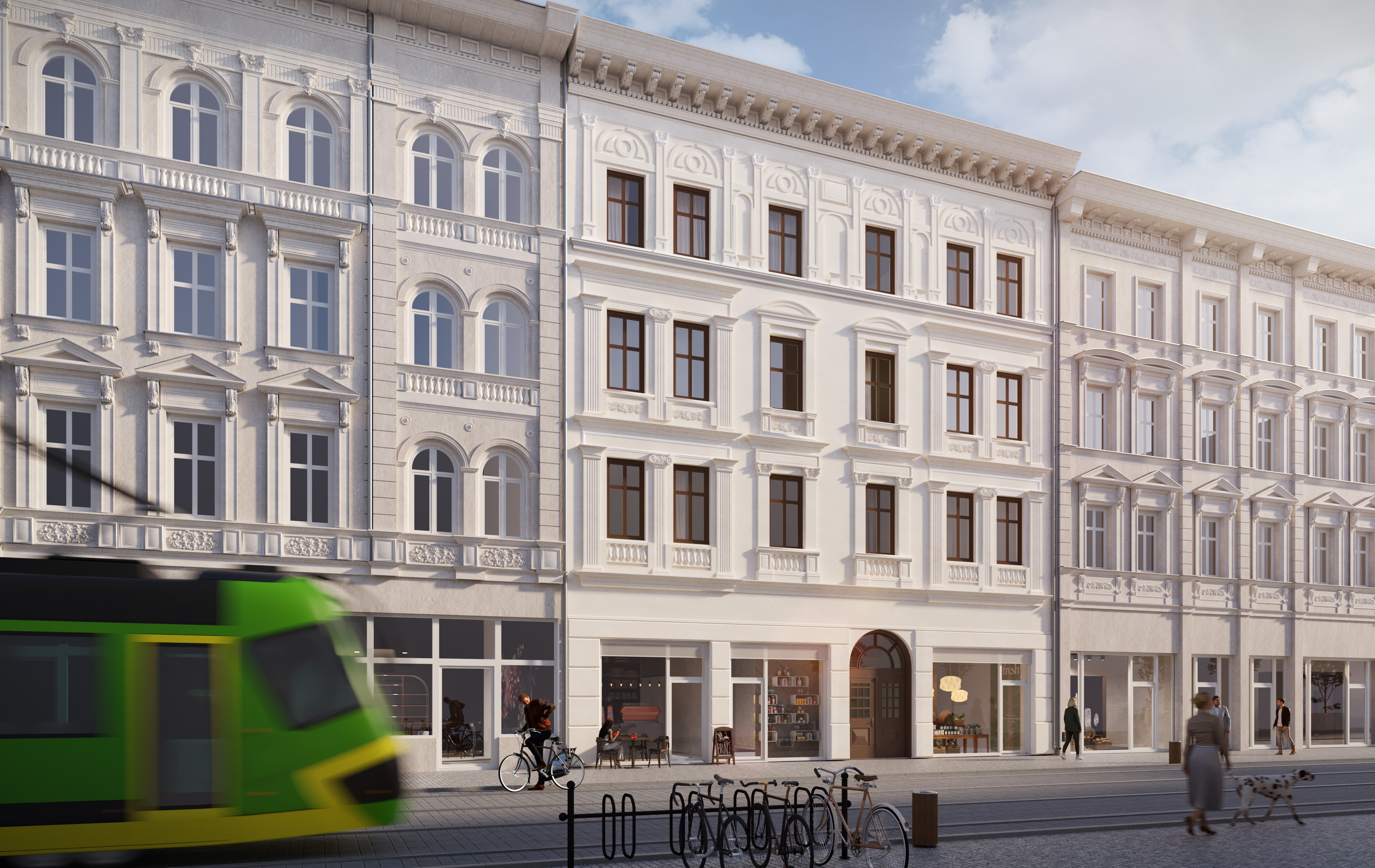 Apartment Gold — front view